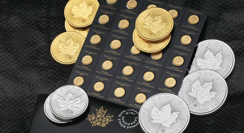 Maple Leaf Produkte der Royal Canadian Mint